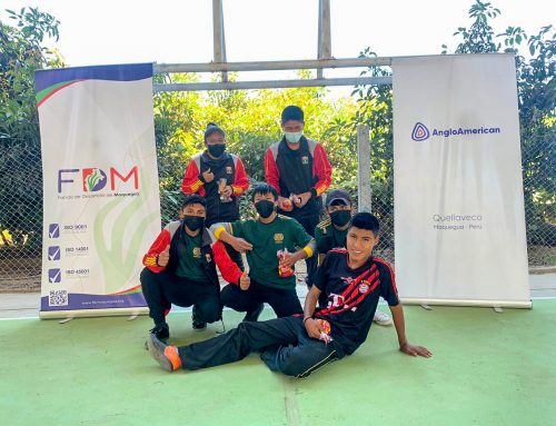 FDM entregó construcción de cobertura que dará protección a más de 60 alumnos de la I.E. San Pedro en el Distrito de Coalaque